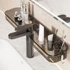 Kitchen Sink Faucet Organizer Storage Rack Strong Load-bearing Easy To Install Suction