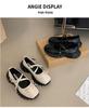Original Women's Casual French Height-Boosting Cute Doll Ruffled Thick-Soled Mary Jane Shoes