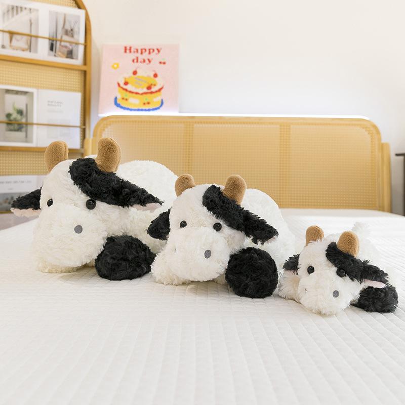 New Cute Cute Little Sheep Doll Animal Plush Toy Cow Soothing Doll Doll Gift