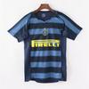 Camiseta de Aficionado Retro del Inter de Milán Camiseta de Fútbol Clásica Edición Vintage de la Plantilla Uniforme de Fútbol para Hombre