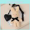 Miu Style Plush Bunny Keychain For Bags And Backpacks Cute Cartoon Gift