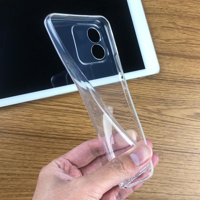 For Honor X5 HonorX5 6.5" Slim Crystal Clear Transparent Soft TPU Back Case Protection Skin Camera Protect Cover