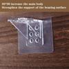 Adhesive Pegs Wardrobe Holder Shelf Support Clips Partition Holders Support Pegs Shelf Support