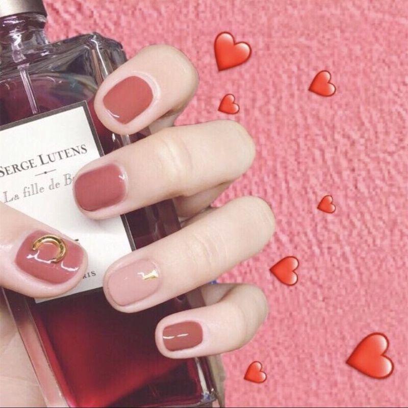 

Накладные ногти патч вишнево-красный носить маникюр осень и зима патч для ногтей новогодний маникюр наклейка для ногтей наклейки Transparency(017 [Short]])