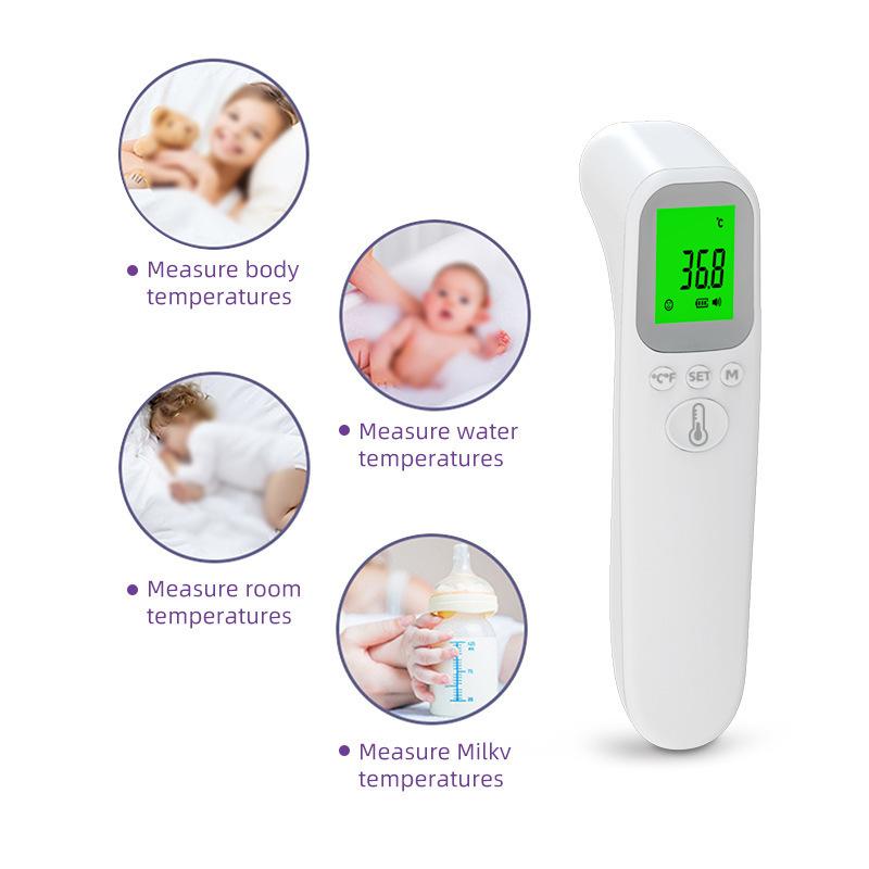 1Pc Medical Body Temperature Gun Electronic Thermometer Home Infrared Handheld Thermometer Thermometer Children Ear Thermometer Accuracy