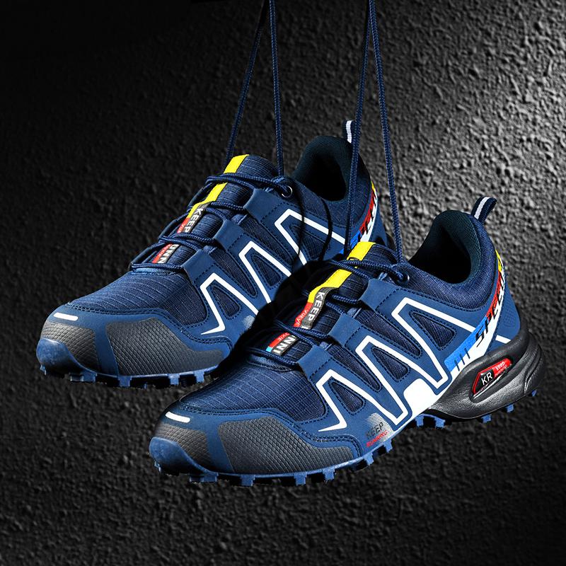 Man Climbing Shoes Outdoor Non-slip Trekking Sneakers Fashion Comfortable Sports Shoes Big Size