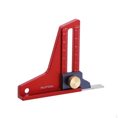 Table Saw Height Gauge Adjustable Professional Use Measurement Tool Double Scale Depth