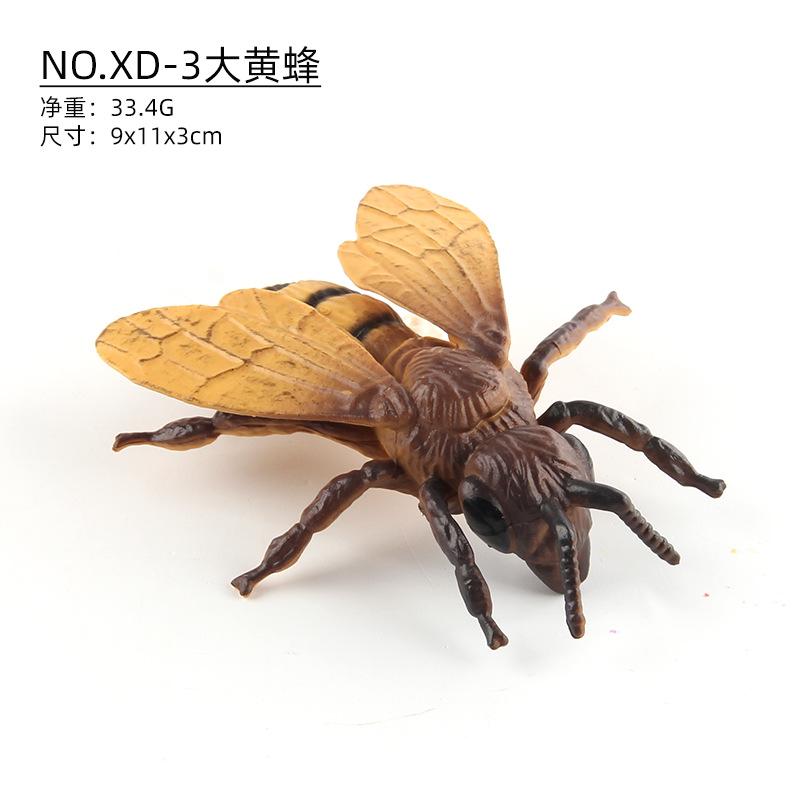 Simulations-Insekten-Tier-Modell Monopteryx Marienkäfer Schmetterling Raupe Kognitives Statisches Ornament Spielzeug