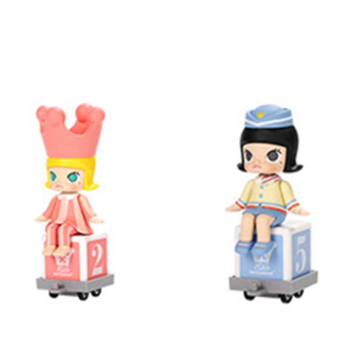 POP MART Molly Happy Train Big Party Collection Mystery Boxes, Single Mystery Box