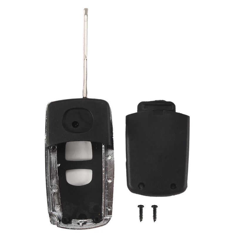 Langlebig-2 Tasten Fernbedienung Klappschlüssel Auto Schlüsselhülle Gehäuse Unbeschnittene Leere Klinge Ersatz Für Mazda 2 3 5 6 MX-5 RX-8
