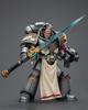 Pipigirl JoyToy Warhammer 40K Authentic Licensed Movable Gray Knights Strike Squad Dark Source 12CM Action Figure Anime Model 1/18 Figure, Justicar,