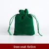 Christmas Flannel Gift Bag: Red Drawstring Bag for Candy, Peace Fruit, and Wedding Favors