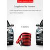 EAFC 3/4M Autobatterie Stromkabel Notstrom Startbooster Kabel Überbrückungskabel Notstromkabel für Auto LKW Van SUV