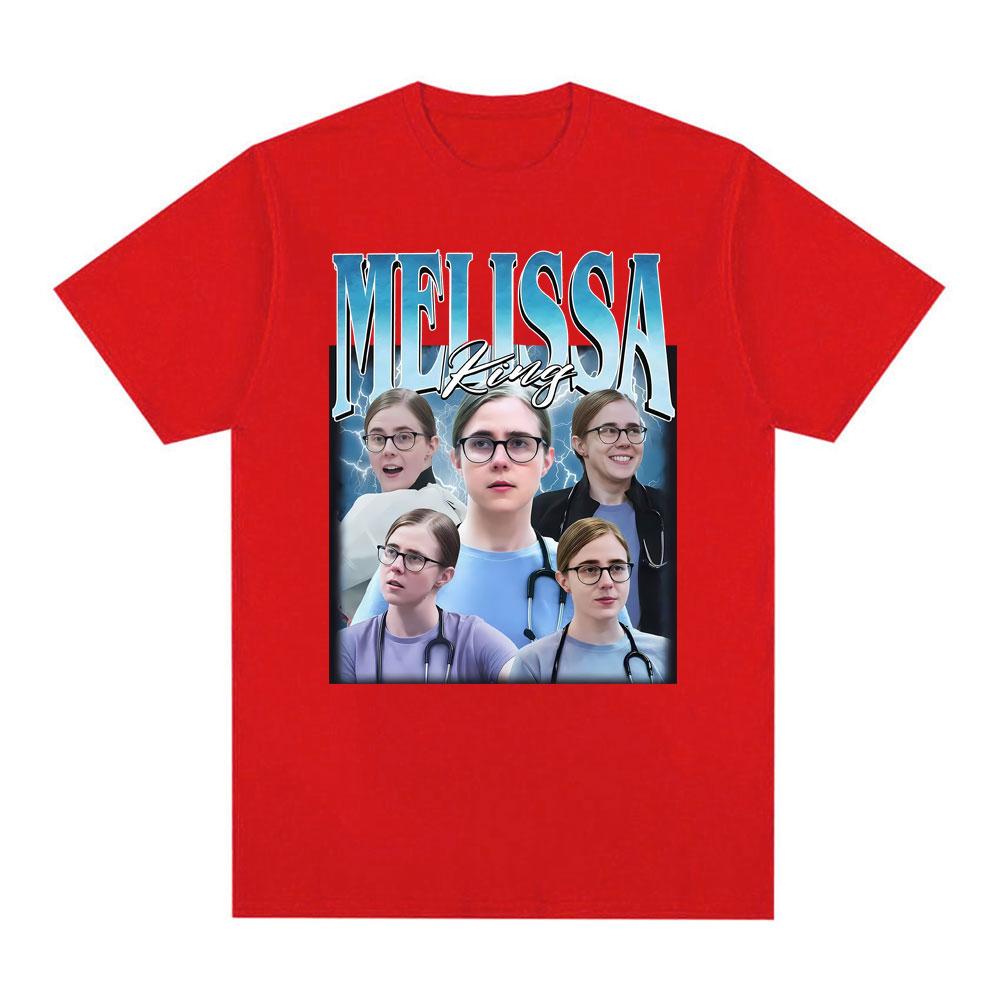 Melissa King Vintage Funny Doctor Meme T Shirt Unisexs Women Summer High Street Gothic Tshirt 100 Cotton Oversized Cozy Tshirts