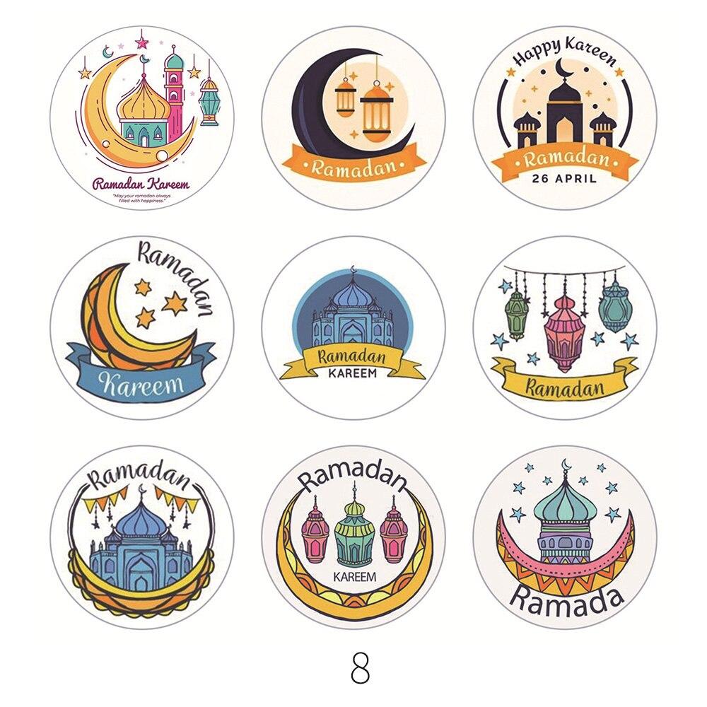 Adesivi Di Eid Mubarak 1 Set Ramadan Kareem Cables Borsa Regalo Tag Per Eid Fittr Adha Decorazione Festival