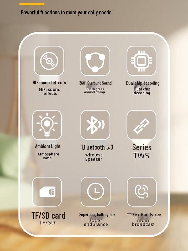 Bach Johann DW06 Smart Bluetooth Speaker