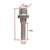 M12 x 1.25 ALLOY WHEEL EXTRA LONG THREAD BOLTS FLAT SEAT WASHER Bolt For Peugeot Citroen C4 C5