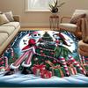 1pc The Nightmare Before Christmas Carpet Area Rug, Bedroom, and Playroom - Durable, Stain-Resistant, and Easy To Clean, Living Room, Laundr