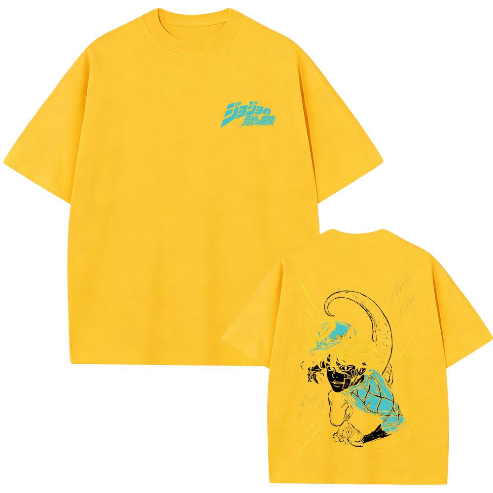 Hot Sale Anime Jojo Bizarre Adventure Tshirt Cartoon Diego Brando Graphic T Shirt Summer Unisex Women Unisexga Fashion Trend Tshirts