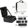 New PU Leather Cosmetic Bag Multi-Functional Portable Travel Storage Makeup Case For Women