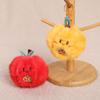 Fruit Plush Keychain With Peel Design For Girls And Boys Bag Decoration