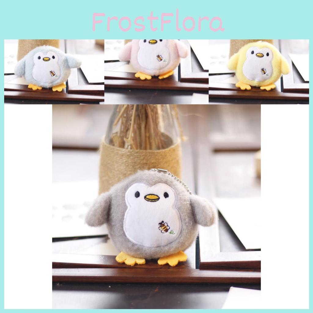 Adorable Plush Penguin Keychain Soft And Cute Mini Animal Doll For Bags And Keys