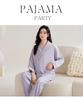 Spring & Autumn Nursing Pajamas for Postpartum Women with Breast Pads