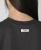 RONRON Stitched House Over Fit T Shirt Charcoal