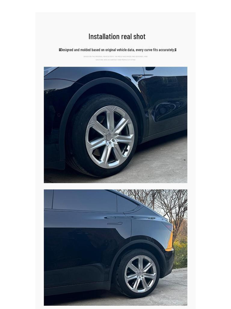 Tesla Model Y 19" Plum Blossom Wheel Hub Cover 