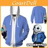 Παιχνίδι Undertale Sans 3D Φούτερ Cosplay Ζακέτα Μαλακό Άνετο Σχέδιο Για Όλους