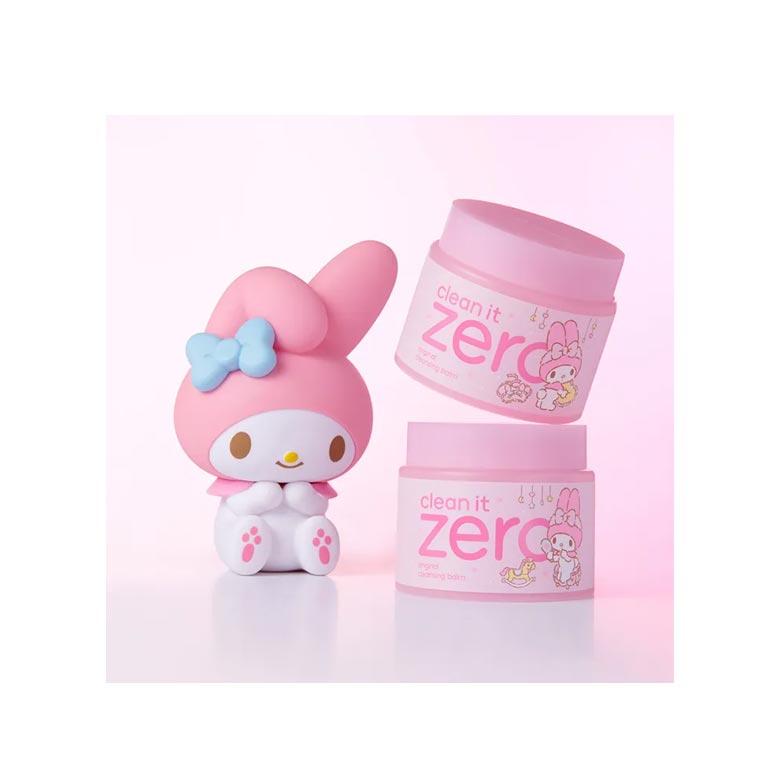 BANILA CO Clean It Zero Original Reinigungsbalsam & My Melody Waschband-Set 3 Stück [My Melody Limited Edition]