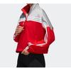 Adidas Jackets Women's Red Gray Multicolor Stand Collar Moderate Other (Unisex) Jackets GJ9021