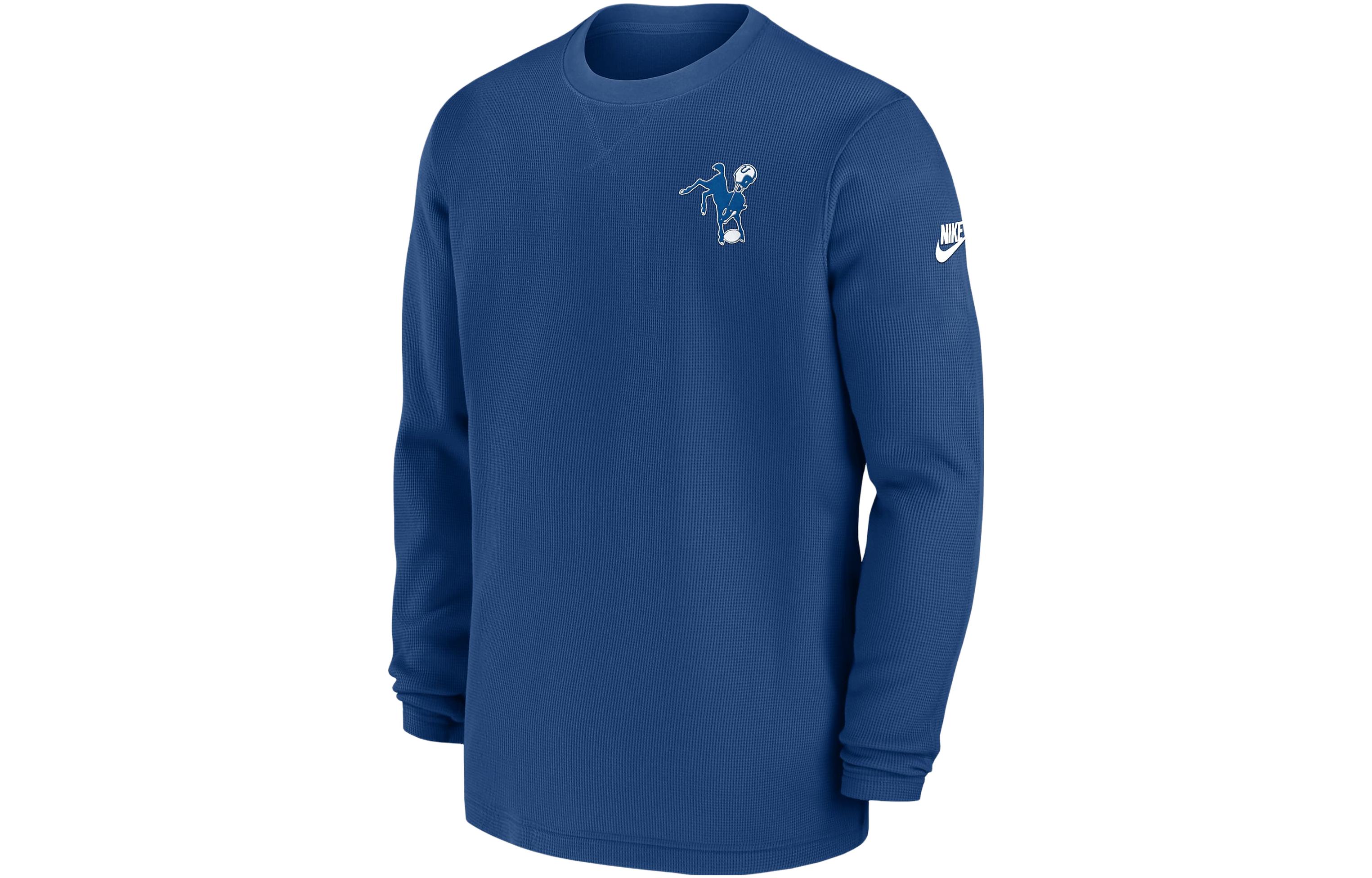 Nike Indianapolis Colts Alt Legend Small Logo Men s Nike Dri-FIT Nfl Long-Sleeve T-Shirt 01AE4LB98-M6U M
