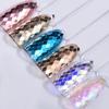 6pcs/set Holo Diamond Nail Glitter Sequins Colorful Shiny Paillette Flakes Nail Art Decoration