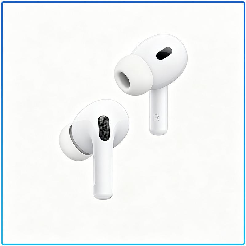 Apple AirPods Pro Second Gen ANC Earbuds Adaptive EQ Dynamic Head Tracking Auto Pair Wireless Earphones With Charging Case