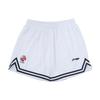 Li Ning CBA Kollektion Basketballshorts Herren Weiß AAPS027-3