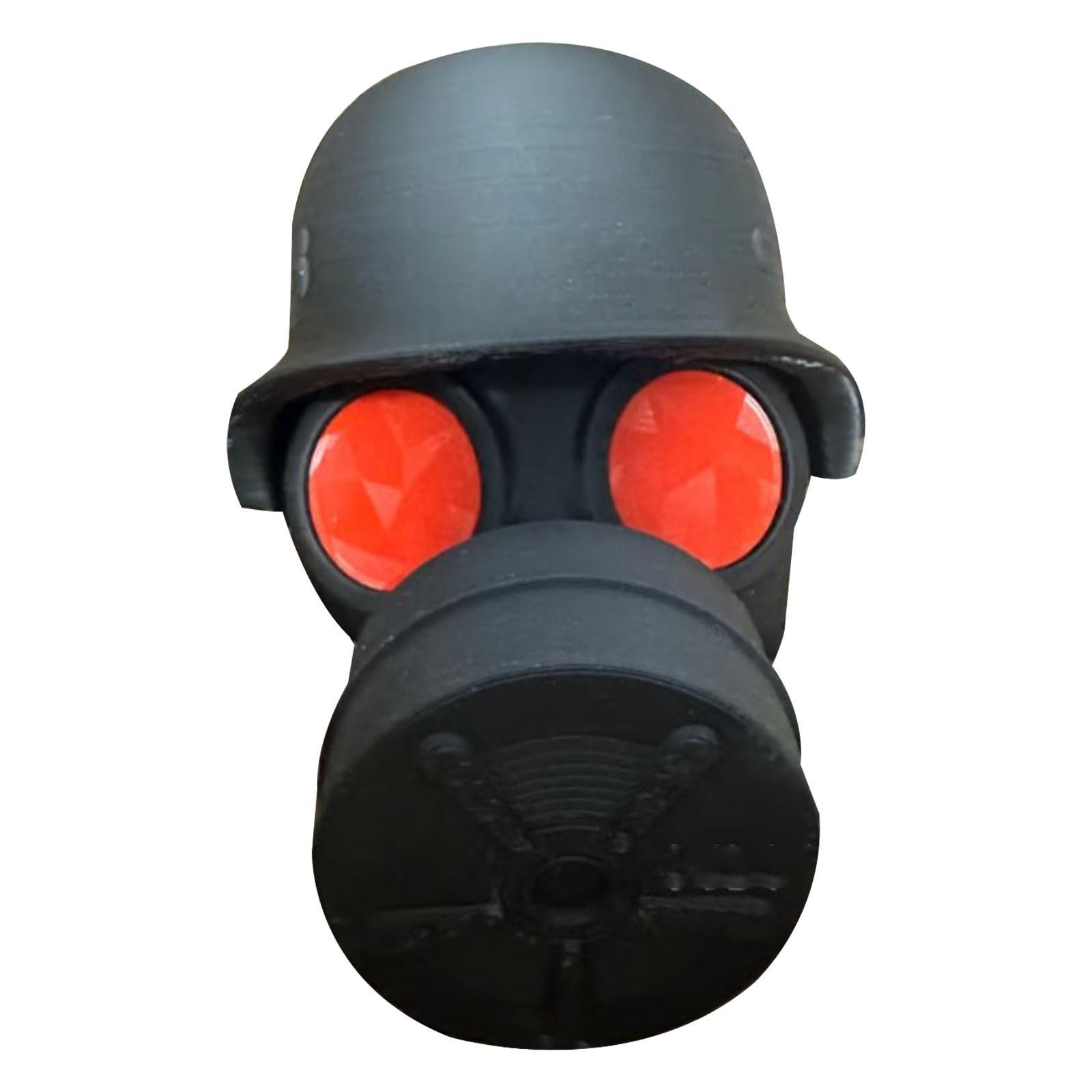 

Крышка для сцепного устройства прицепа, крышки подшипников ступицы прицепа, защитная крышка для сцепного устройства в форме противогаза, универсальная заглушка для дышла One Size красный