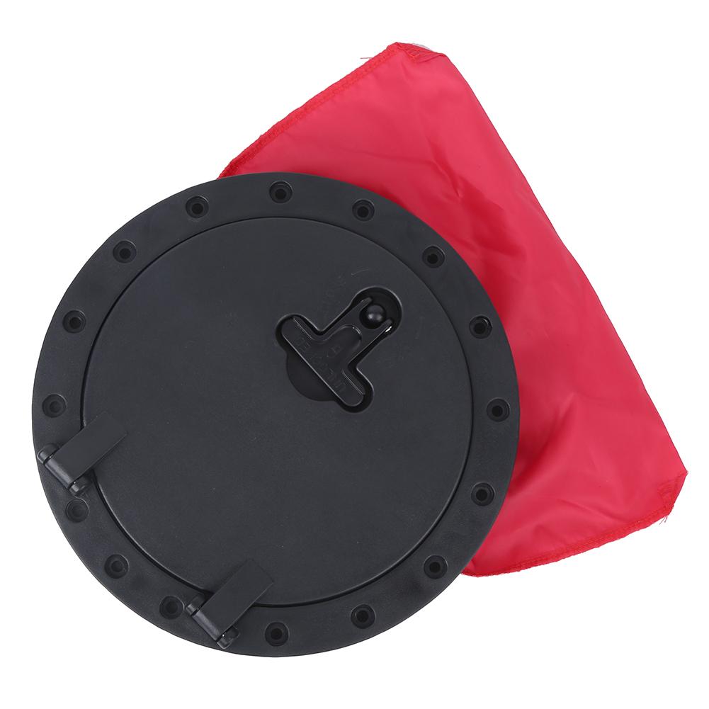 9IN Standard Round Canoeing Compartment Cover Kit ABS Plastic Access Cover Fishing Boat Accessory KK A51
