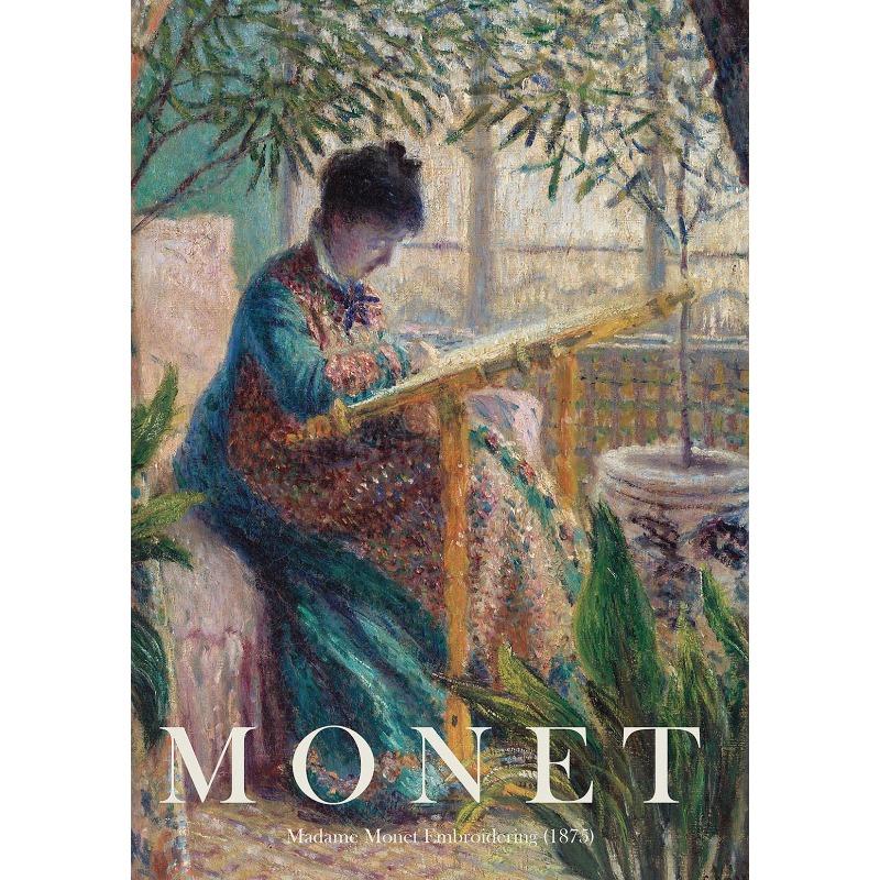 Claude Monet Famous Artist Classic Masterpiece Collection Poster Canvas Painting Wall Art Picture for Room Home Office Decor