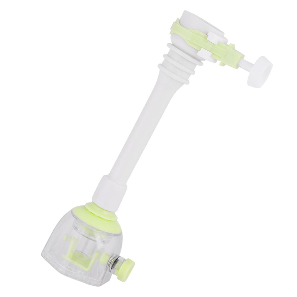 Movable Water Saving Extension Faucet proof Kitchen Valve Spray Gray 18cm