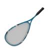 Squash Racket Carbon Aluminium Alloy Integrated Lightweight Sports Beginner Squash Racket Set for Gym School Playgrounds Blue
