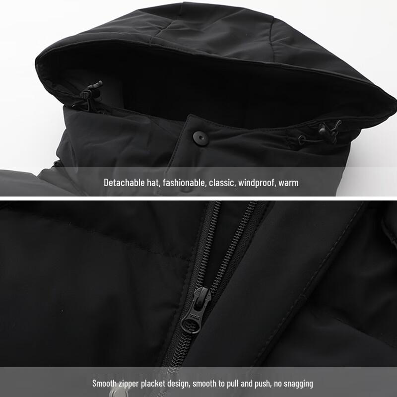 Teluoman Unisex Long Winter Work Parka