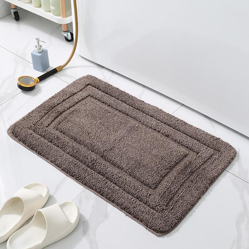 Bathroom floor mat, water-absorbent non-slip mat, entryway mat, bedroom foot mat, carpet