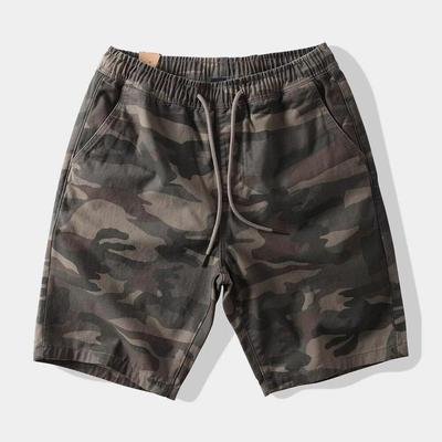 Herren Casual Camouflage Arbeitsshorts - Verschleißfest, Sporttaugliche Sommershorts