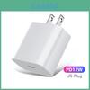 Apple 13 Rychlá nabíječka Pd20w EU/US/UK Bílý adaptér Certifikováno CE Rychlé nabíjení Typ-C Rozhraní 20W Výkon