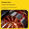 Rechargeable Wireless High-Pressure Car Washer - Lithium Battery Powered High-Power Water Gun for Household Car Cleaning