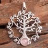 Reiki Pendant, Crystal Healing Pendant, Tree Of Life Pendant, Silver Jewelry, Handmade Pendant, 925 Silver Jewelry, Unisex Pendant