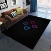 Ace of Hearts Poker Card Pattern Area Rug Non-Slip and Machine Washable Carpet for Living Room Bedroom Decor Floor Mat