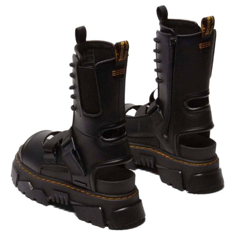Dr. Martens Mattison Comfortable Fashion Roman Sandals 6cm Women sandals Black 40885001