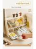 Tea Bag & Lip Glaze Organizer: Dustproof Desktop Storage Box for Office or Pantry